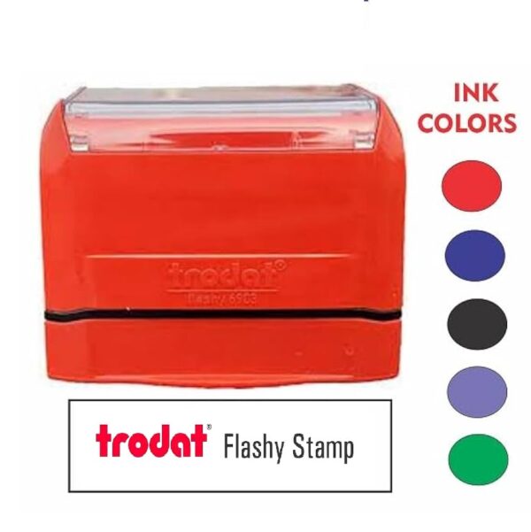 Trodat Pre Ink Flash Stamp Multi-size
